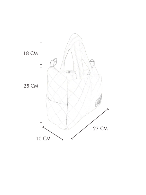 Bolso Mini Tote Pop Nathan Black