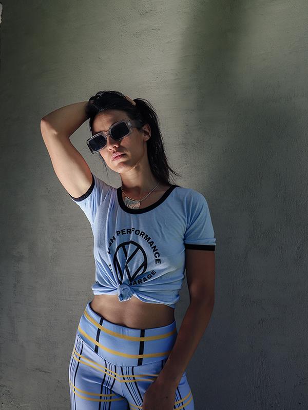 Remera de escote redondo