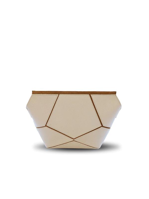 Sobre/Cartera, confeccionada a mano en descarne y cuero vacuno